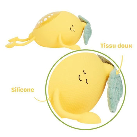 Luce notturna a proiezione immersiva BADABULLE - Modello: BASILE, con musica rilassante