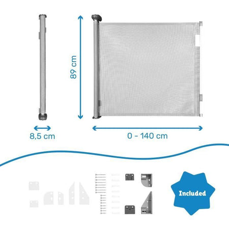 Barriera retrattile BADABULLE SAFE & ROLL