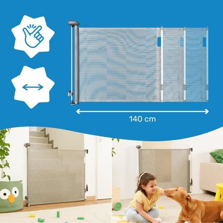 Barriera retrattile BADABULLE SAFE & ROLL