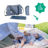 Borsa fasciatoio Badabulle Pocketstyle: fasciatoio, copertura isolante, custodia, accessori per passeggino inclusi, blu