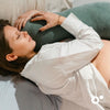 Cuscino per gravidanza e allattamento - DOOMOO - Buddy - Ultra comfort - Certificato Oeko-Tex - Corduroy Green