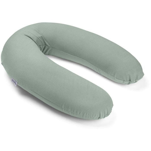 Cuscino per gravidanza e allattamento - DOOMOO - Buddy - Ultra comfort - Certificato Oeko-Tex - Corduroy Green