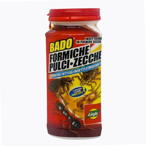 Bado Formiche-Pulci-Zecche Linfa Kg.1 Esca Insetticida in Polvere