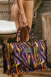 Borsa mare saint tropez Hypnotic Zebra | 4GIVENESS