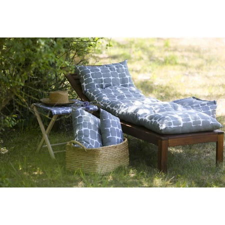 Cuscino per lettino prendisole - GIARDINO PRIVATO - FIOCCHI FUTURISTICI - Mastice
