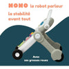 Baby Walker - BAMBISOL - Nono il Robot - Da 10 a 36 mesi - Parlante - Musicale - Giochi Elettronici Interattivi - Bianco