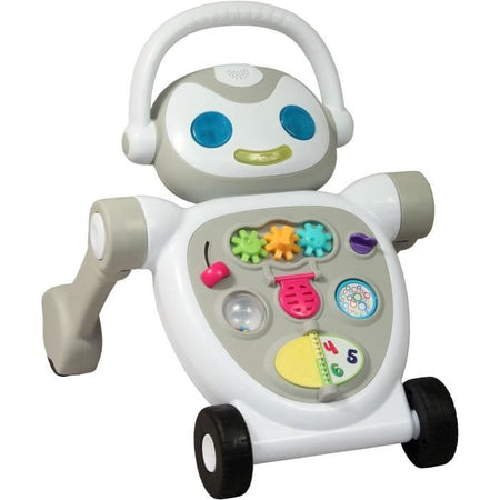 Baby Walker - BAMBISOL - Nono il Robot - Da 10 a 36 mesi - Parlante - Musicale - Giochi Elettronici Interattivi - Bianco