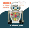 Baby Walker - BAMBISOL - Nono il Robot - Da 10 a 36 mesi - Parlante - Musicale - Giochi Elettronici Interattivi - Bianco