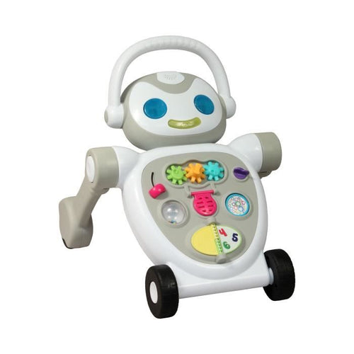 Baby Walker - BAMBISOL - Nono il Robot - Da 10 a 36 mesi - Parlante - Musicale - Giochi Elettronici Interattivi - Bianco
