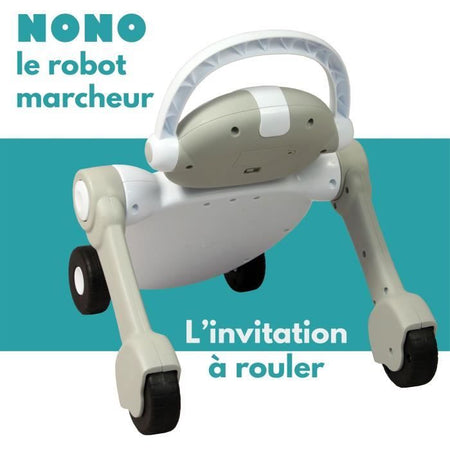 Baby Walker - BAMBISOL - Nono il Robot - Da 10 a 36 mesi - Parlante - Musicale - Giochi Elettronici Interattivi - Bianco