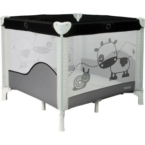 BAMBISOL - Box per bambini pieghevole 90 x 90 cm - Area giochi, borsa per il trasporto