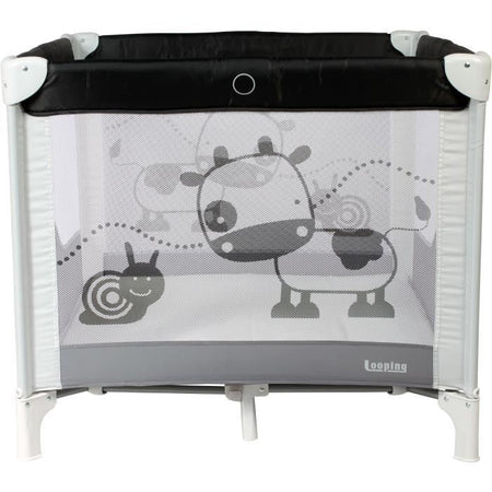 BAMBISOL - Box per bambini pieghevole 90 x 90 cm - Area giochi, borsa per il trasporto