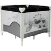BAMBISOL - Box/culla pieghevole per bambini 90x90 cm con 2 livelli per dormire - Borsa per il trasporto, area giochi