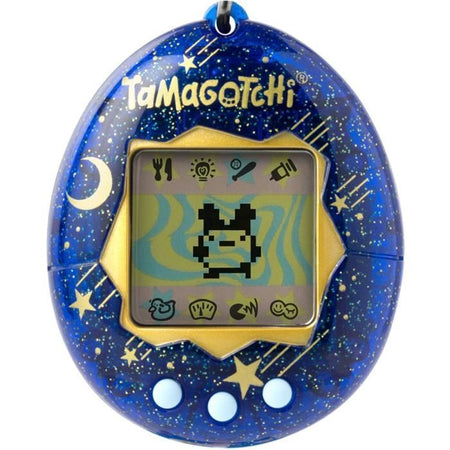 Tamagotchi - BANDAI - Tamagotchi originale - Notte stellata - animale domestico elettronico virtuale con schermo a colori, 3 pulsanti e giochi