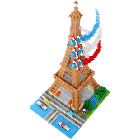 Nanoblock - Bandai - NB057 - Torre Eiffel - 500 pezzi - Fai da te - Da 8 anni in su