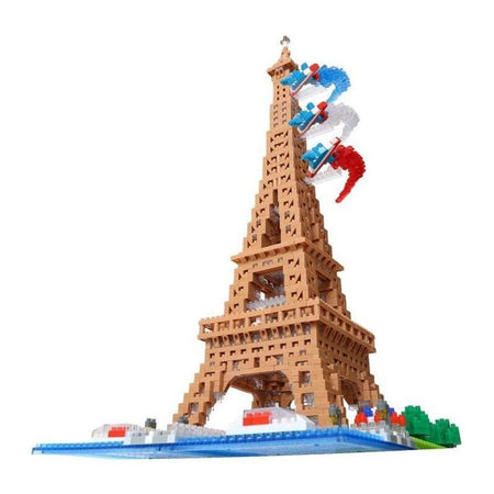 Nanoblock - Bandai - NB057 - Torre Eiffel - 500 pezzi - Fai da te - Da 8 anni in su