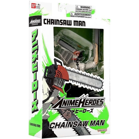 BANDAI - Anime Heroes - Chainsaw Man - Anime Heroes Figura 17 cm - Chainsaw Man - 37026