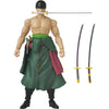 Figura Anime Heroes - BANDAI - One Piece Zoro Style 3 spade 17 cm - 16 punti di articolazione