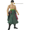 Figura Anime Heroes - BANDAI - One Piece Zoro Style 3 spade 17 cm - 16 punti di articolazione