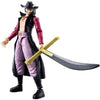 Figura articolata Anime Heroes - BANDAI - One Piece - Dracule Mihawk Hawkeye - 17 cm
