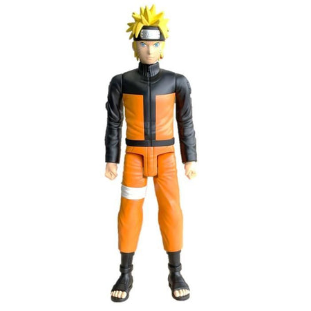 Figura articolata grande - BANDAI - Anime Heroes - Naruto Shippuden - Anime Heroes Mega Figure 30 cm - Naruto Uzumaki