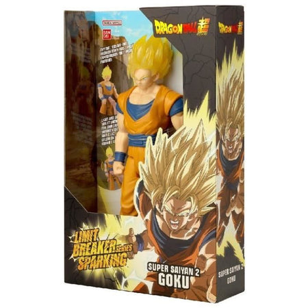 Figura gigante Limit Breaker 30 cm Super Saiyan 2 Goku - Sparking Goku Sound and Light - BANDAI - Dragon Ball Super