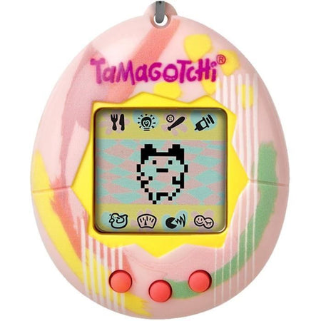 Bandai - Tamagotchi - Tamagotchi Originale - Art Style - Animale Domestico Elettronico Virtuale con Schermo, 3 Pulsanti e Giochi - 42883