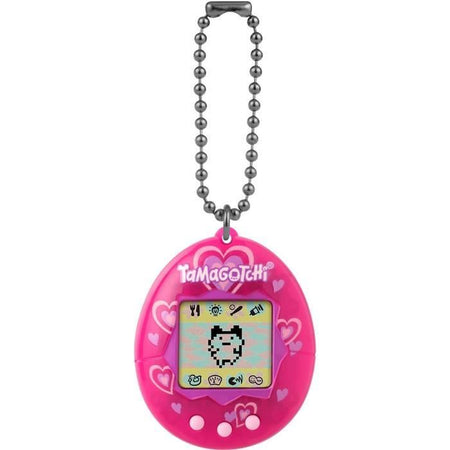 BANDAI - Tamagotchi - Tamagotchi originale - Lots of love - animale elettronico virtuale con schermo a colori, 3 pulsanti e giochi - 42975