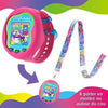 Bandai Tamagotchi Uni Tamagotchi connesso con braccialetto orologio Animale domestico virtuale Modello rosa 43351