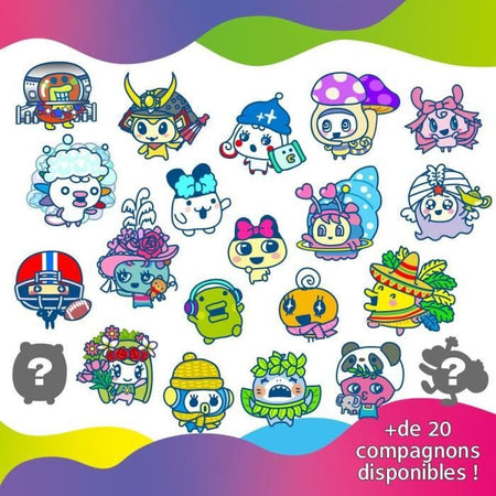 Bandai Tamagotchi Uni Tamagotchi connesso con braccialetto orologio Animale domestico virtuale Modello rosa 43351