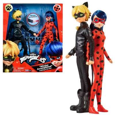 Miraculous Ladybug - Confezione da 2 Fashion Dolls 26 cm