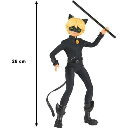 BANDAI Miraculous Ladybug - Fashion Doll 26 cm: Cat Noir