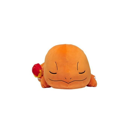 Peluche Salameche Sleeps 40cm - BANDAI - Pokémon - Piumino o Cuscino per Bambini dai 2 Anni in su
