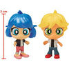 BANDAI - Miraculous Ladybug - Chibi Boulangerie Mini Universe - Mini figure di Marinette e Adrien incluse - P50551
