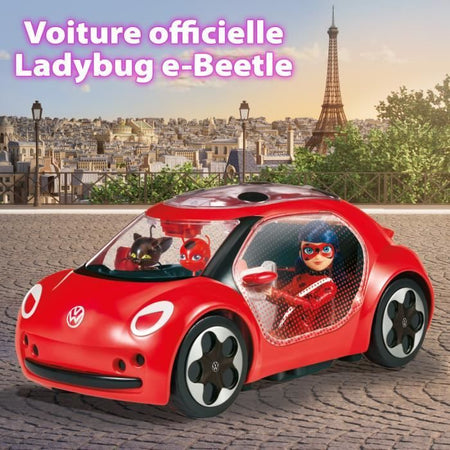 Miraculous Ladybug Car - Volkswagen e-Beetle di Ladybug - Bandai