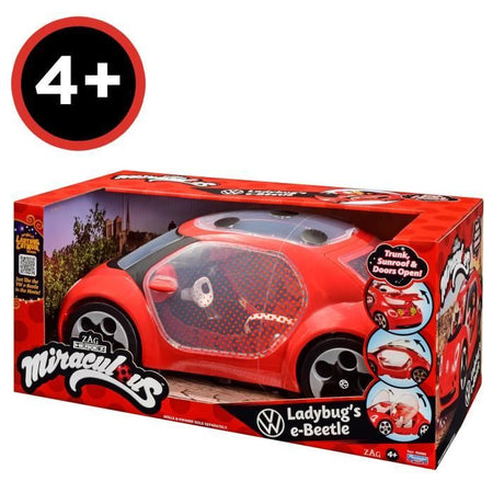 Miraculous Ladybug Car - Volkswagen e-Beetle di Ladybug - Bandai