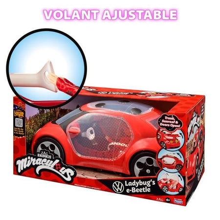 Miraculous Ladybug Car - Volkswagen e-Beetle di Ladybug - Bandai