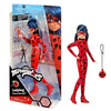 BANDAI - Miraculous Ladybug - Fashion Doll 26 cm - Coccinella con il suo telefono - Nuovo costume effetto vinile - P50028