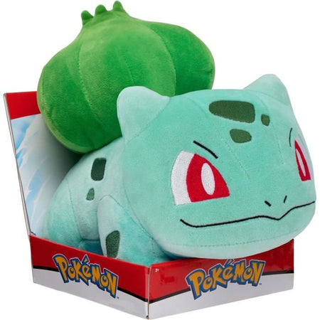 Peluche - BANDAI - Pokémon Bulbasaur - 30 cm, pura morbidezza e tenerezza
