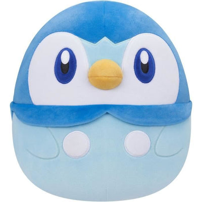 Peluche - BANDAI - Pokémon - Squishmallows 50 cm - Piplup - Peluche grande ultramorbido - JWS00049