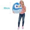 Peluche - BANDAI - Pokémon - Squishmallows 50 cm - Piplup - Peluche grande ultramorbido - JWS00049