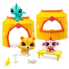 BANDAI - Littlest Pet Shop - Tiki Jungle Pack - 3 animali e accessori - BF00515