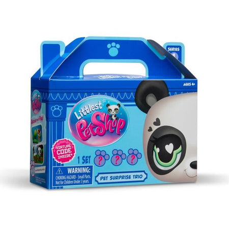 BANDAI - Littlest Pet Shop - 3 Animali a sorpresa - Piccoli animali da collezionare - BF00568