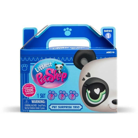 BANDAI - Littlest Pet Shop - 3 Animali a sorpresa - Piccoli animali da collezionare - BF00568