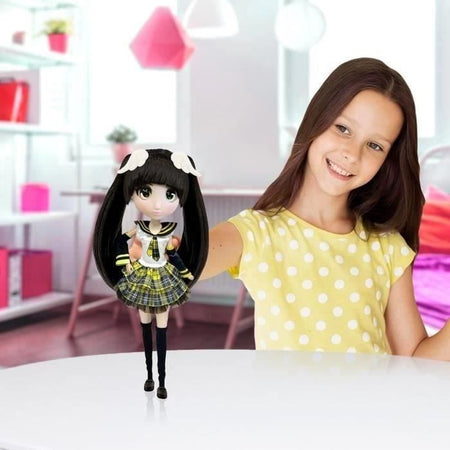 Grande bambola Kawai in stile giapponese da 30 cm - Kiki Doll - BANDAI - Licenza ufficiale Shibajuku Anime