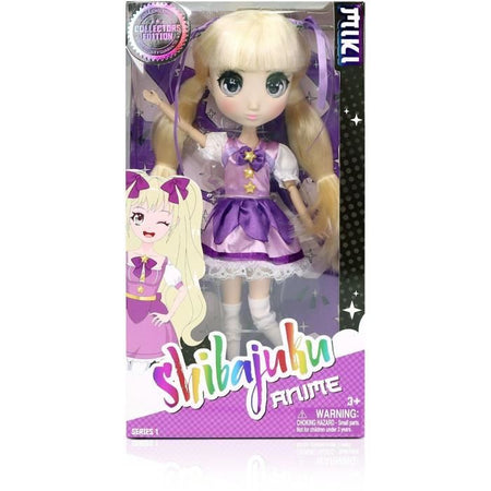 Grande bambola Kawai in stile giapponese da 30 cm - Miki Doll - BANDAI - Licenza ufficiale Shibajuku Anime