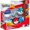 Cintura - BANDAI - Pokémon Clip 'N' Go - 1 cintura, 2 Poké Ball e 1 statuetta Squirtle 5 cm