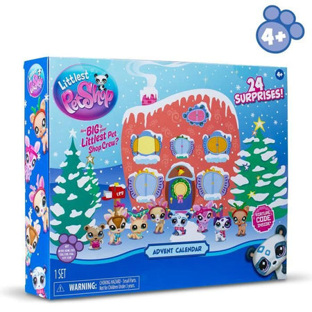 Calendario dell'Avvento - BANDAI - Littlest Pet Shop con sorprese quotidiane