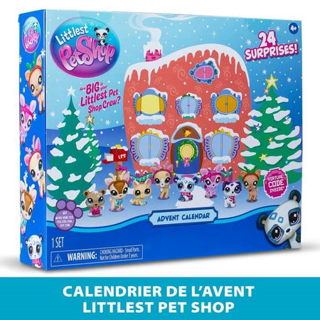 Calendario dell'Avvento - BANDAI - Littlest Pet Shop con sorprese quotidiane