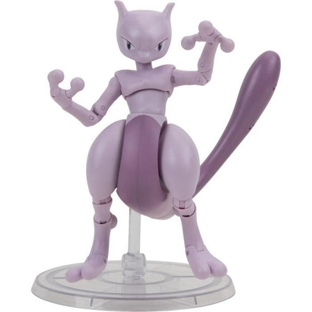 Figura - BANDAI - Pokémon Mewtwo - 12 cm, ultra articolata e molto dettagliata